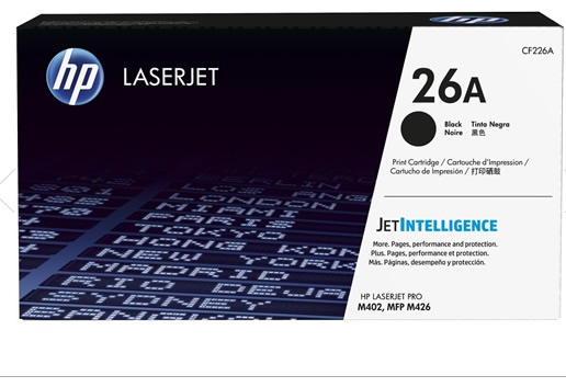 HP 26A Black Original LaserJet Toner Cartridge